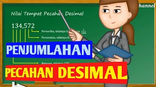 Penjumlahan dan Pengurangan Desimal - Pelajaran Matematika Kelas 5 Pecahan Desimal