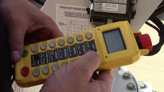 How To Check That TD1140 Maintainer Crane Remote Has Same Serial # As Receiver