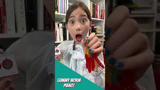 makey makey gummy worm piano halloween activity