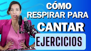 Ejercicios de respiración para cantar. CÓMO CANTAR CON EL DIAFRAGMA. Curso de canto. Natalia Bliss