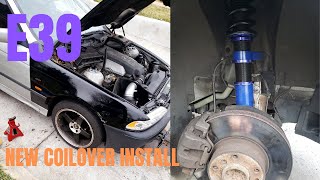 MAXPEEDINGROD COILOVERS ON A BMW E39 BMW