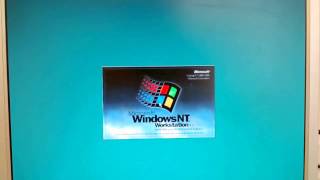 ressuscitando um velho PC  Pentium IV PC rodando Windows NT Workstation