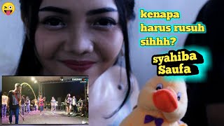 Syahiba Saufa penontonnya Tawur kasian banget yang punya acara