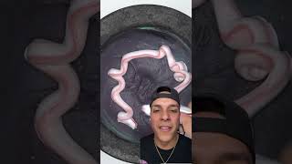 100 CAPAS DE PASTA DENTAL 🦷 #shorts #asmr #reaction #viral