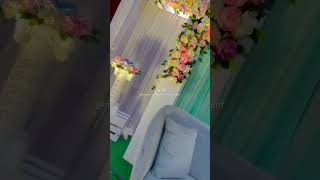 DAI Wedding backdrop decor, engagement backdrop #shorts #tranding#short #reels #viral#art #youtube