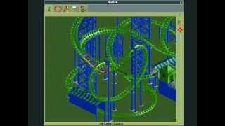 RollerCoaster Tycoon 2 - stand-up roller coaster