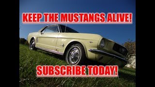 1966 Ford Mustang Coupe "C" code 289 car with AC, new interior, 1st owner docs, & more...