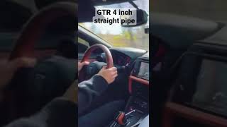 GTR 4 inch straight pipe