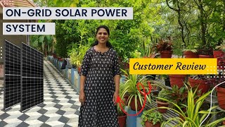 On-Grid Solar Power Plant| Kottarakara Kollam Kerala| Customer Review Feedback