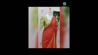 Pure chinnon, georgette sarees