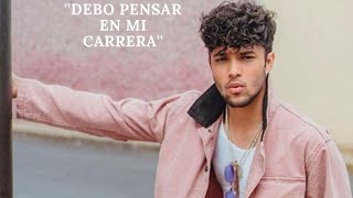 LAS DECLARACIONES DE JOEL PIMENTEL LUEGO DE LA SEPARACION CON CNCO