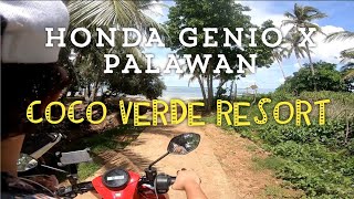 HONDA GENIO GOES TO COCO VERDE RESORT in PALAWAN