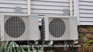 Daikin Quaternity ductless Heat pump