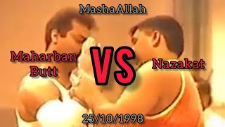 Bini Pehlwan Meharban Butt VS Pehlwan Nazakat 25/10/1998