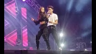 MARIS RACAL AND INIGO PASCUAL SINGING 'HAVANA' AT AN EVENT