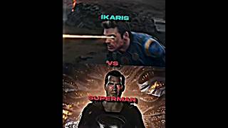 Ikaris VS Superman #dc #marvel #eternals #dceu