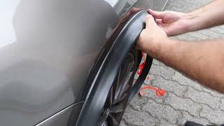 Hansen Styling Parts - universal fender flares mounting instruction