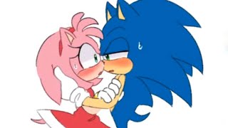 SonAmy Kiss | A SonAmy Comic (Dub) | By: Oatumm