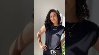 Pijama feminino de verão modelo curto, preto com silque You, todo em Viscolycra. #pijamas