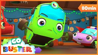 Halloween! Glow in the Dark Zombie | Go Buster - Bus Cartoons & Kids Stories