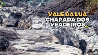 Como é o Vale da Lua na Chapada dos Veadeiros