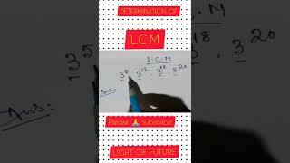 Find The Value Of L.C.M.( লাসাগু নির্ময়)#Shorts#Mathematics