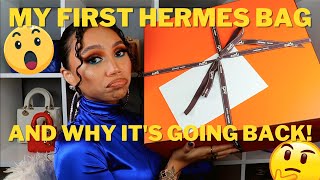 HERMES BAG UNBOXING & WHY I'M RETURNING | KATIE DANGER