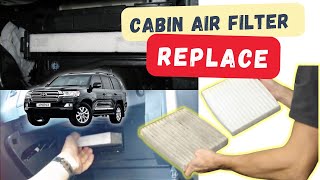 How to Replace the Cabin Air Filter in a Toyota Land Cruiser Sequoia | cabin air filter replacement