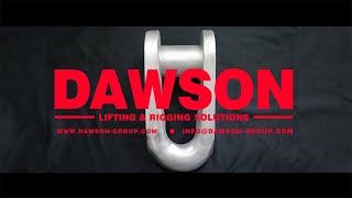 DAWSON Galvanized Alloy Steel Tonsberg Mooring Link for Mooring Line