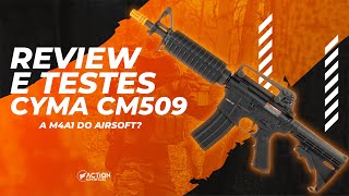 REVIEW RIFLE AIRSOFT CYMA CM509 - ACTION ADVENTURE