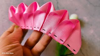 DIY Amazing Ribbon Art Quick And easy 5 minutes Craft