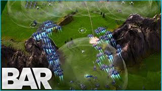 A Tense Game is ENDED with an Immense Amount of Bombers in Beyond All Reason 1v1's!