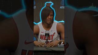 Jawuna Butler media day for the Miami heat explains his Emo side 🏀😂 #basketball #viral #heat