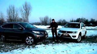 HONDA CR - V 2 4 VS SUZUKI GRAND VITARA - CAR HONDA