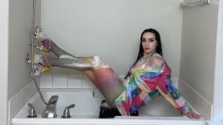 Wet Color Look | Foam | High Heels