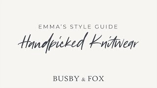 Emma's Style Guide: Handpicked Summer Knits