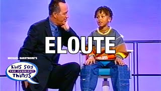 FULL INTERVIEW Eloute - Kids Say the Funniest Things - Michael Barrymore 90s