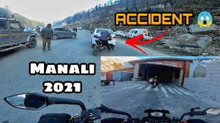 This Chapri Rider Hit Car and Run Away Before Atal Tunnel | Hit & Run in Manali