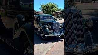 Pierce Arrow classic cruising at green field village motor muster