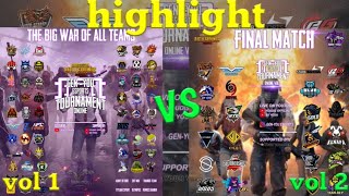 HIGHLIGHT ALL MATCH TOURNAMENT GEN-YOU ESPORTS #tournamentpubg #tournamentpinc