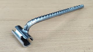 the discovery of a homemade iron bending tool that is rarely known by welders | metal bending tools