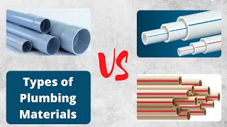 Types of Pipe Materials used for Plumbing Work in House Construction in Tamil | PVC, uPVC, CPVC Pipe