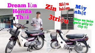 Dream Thái Honda /dream lùn 1997 cực hiếm Máy nhật Zin giấy tờ đầy đủ chỉ từ 3triệu giao xe tận nhà