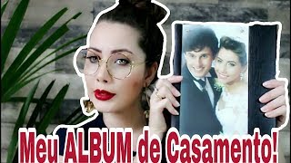 FOLHEANDO MEU ALBUM DE CASAMENTO COM VOCES!