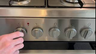 How to turn on the oven