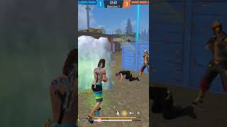 Best Last Zone Intense Fight - Solo vs Squad | Garena Free Fire #shorts #freefire #short