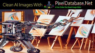 How To Clean Up AI Images Using PixelDatabase Net