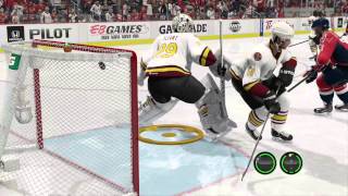 NHL 15 - Shot goes through net Glitch