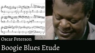 Oscar Peterson (Transcription) - Boogie Blues Etude