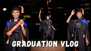 GRADUATION VLOG | I AM A GRADUATE! | Debra Shongwe